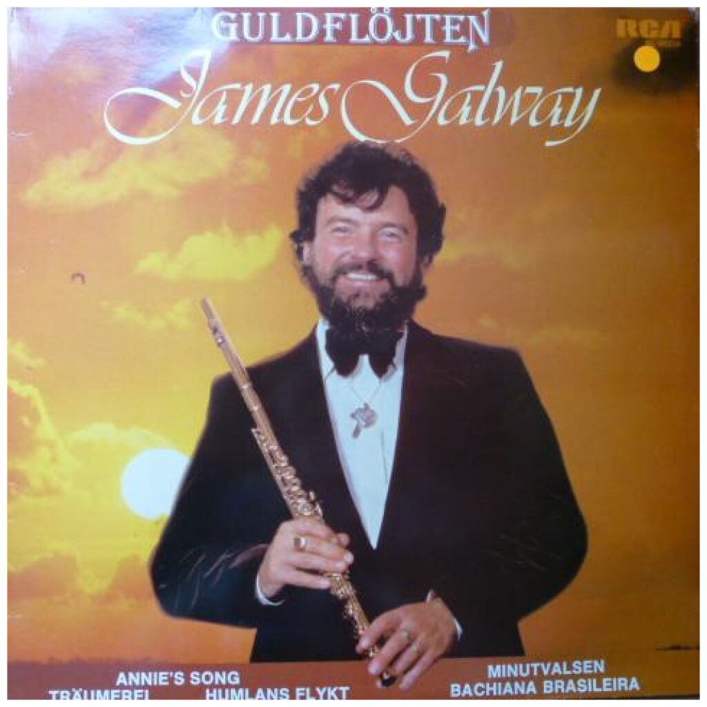 James Galway - Guldflöjten (LP, Comp)
