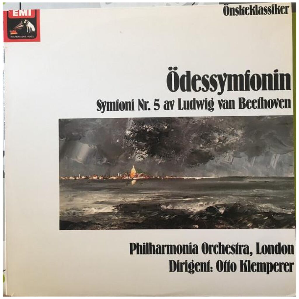Philharmonia Orchestra, London* - Ödessymfonin (Symfoni Nr. 5 Av Ludwig Van Beethoven) (LP)