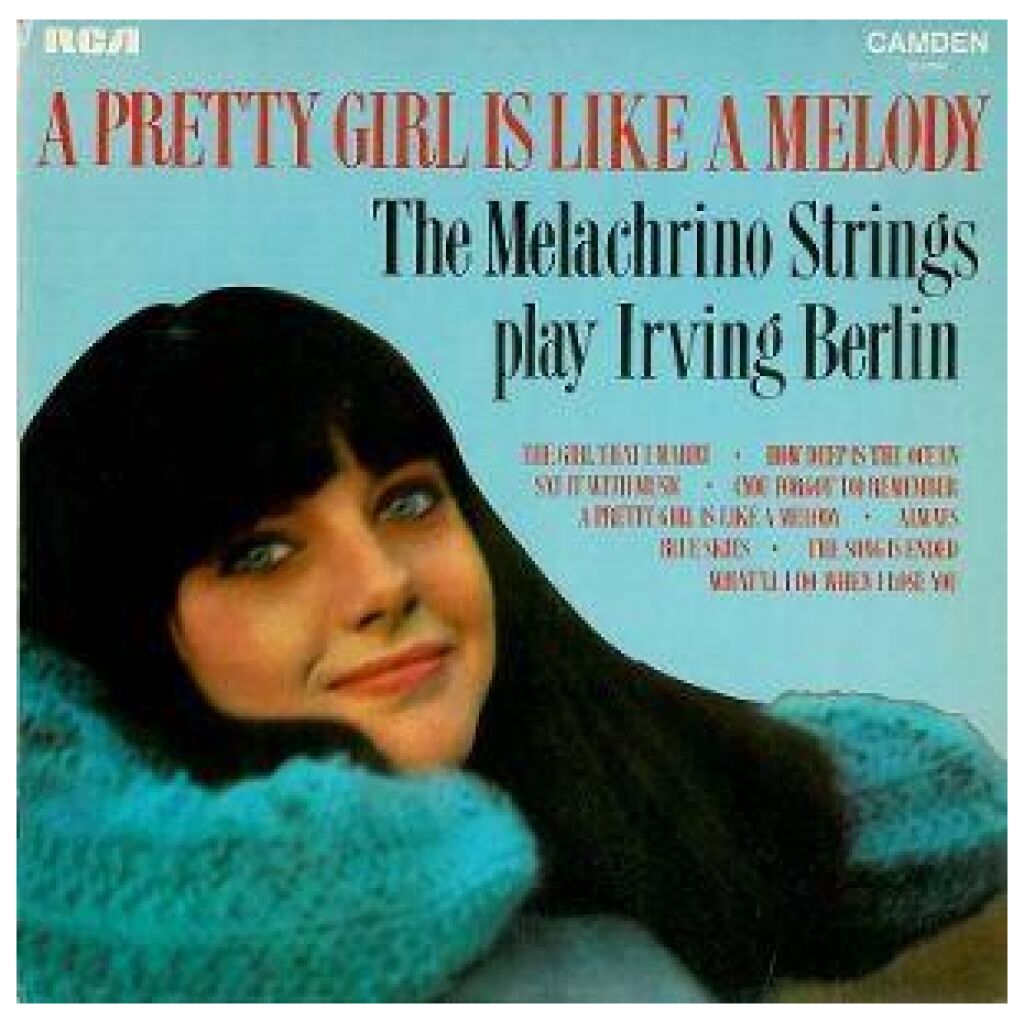 The Melachrino Strings And Orchestra - Play Irving Berlin A Pretty Girl Is Like A Melody (LP)