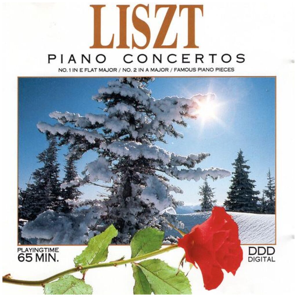 Liszt* - Piano Concertos (No. 1 In E Flat Major / No. 2 In A Major / Famous Piano Pieces) (CD, Comp)