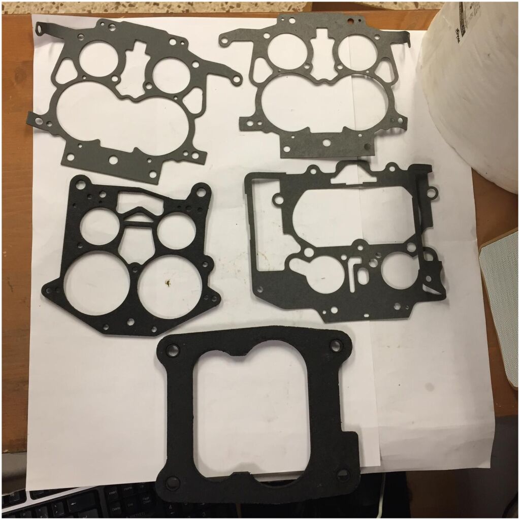 REP,SATS CARTER THERMO QUAD FÖRGASARE MOPAR V8 318-440 , 199R8315-1