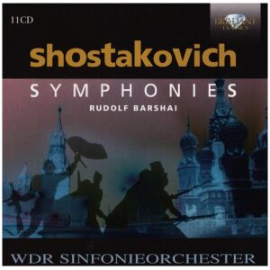 Shostakovich* - Rudolf Barshai, WDR Sinfonieorchester* - Symphonies (11xCD, RE, RP, Pap + Box, RE)