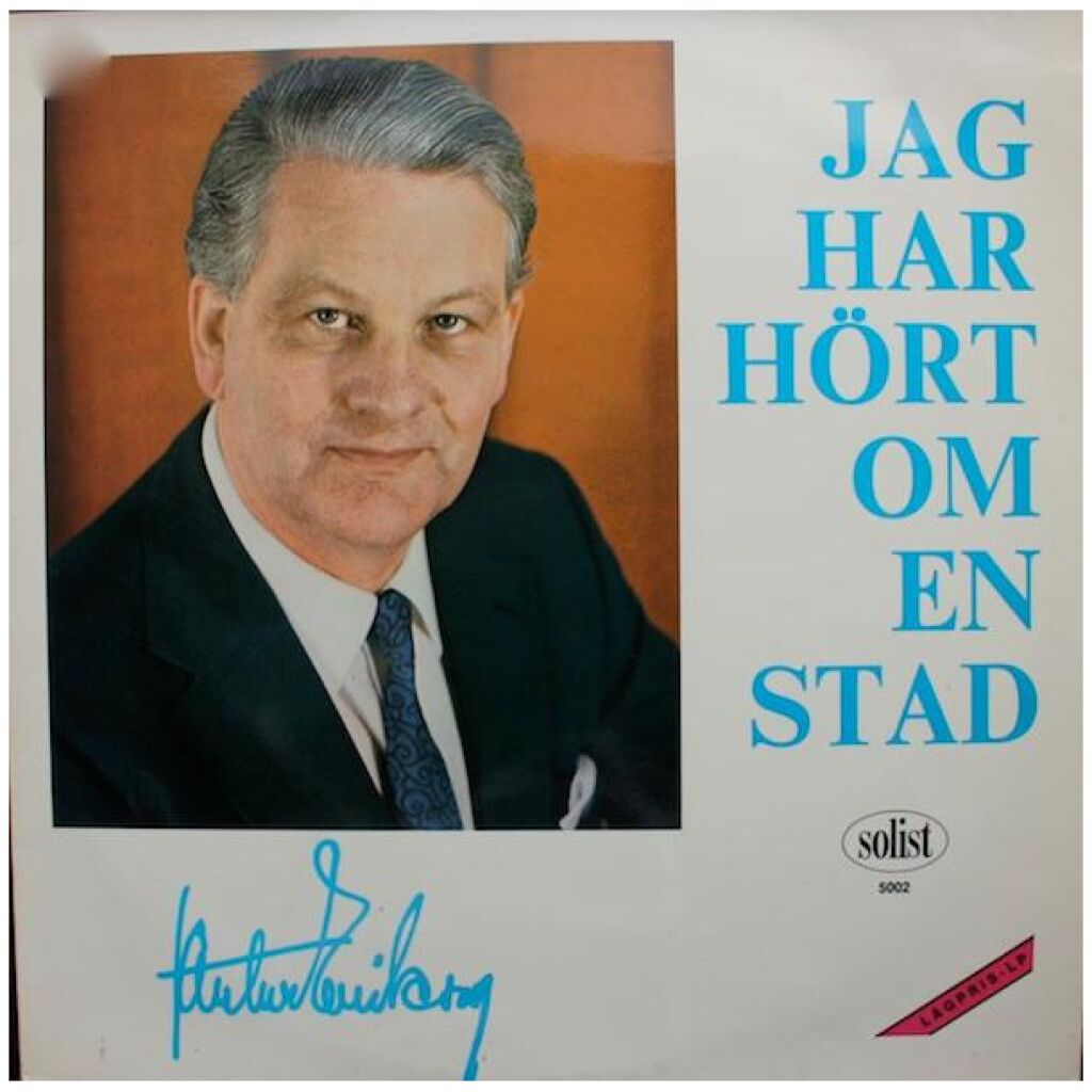 Artur Erikson - Jag Har Hört Om En Stad (LP, Album)