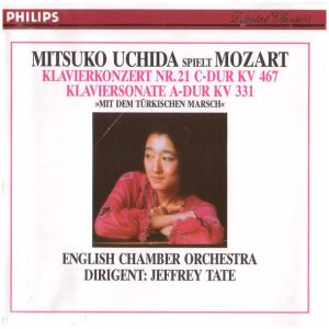 Mozart* - Mitsuko Uchida, English Chamber Orchestra, Jeffrey Tate - Mitsuko Uchida Spielt Mozart (CD)