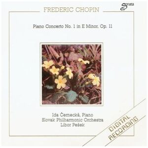 Frederic Chopin*, Ida Černecká, Slovak Philharmonic Orchestra, Libor Pešek - Piano Concerto No. 1 In E Minor, Op. 11 (CD, Album)