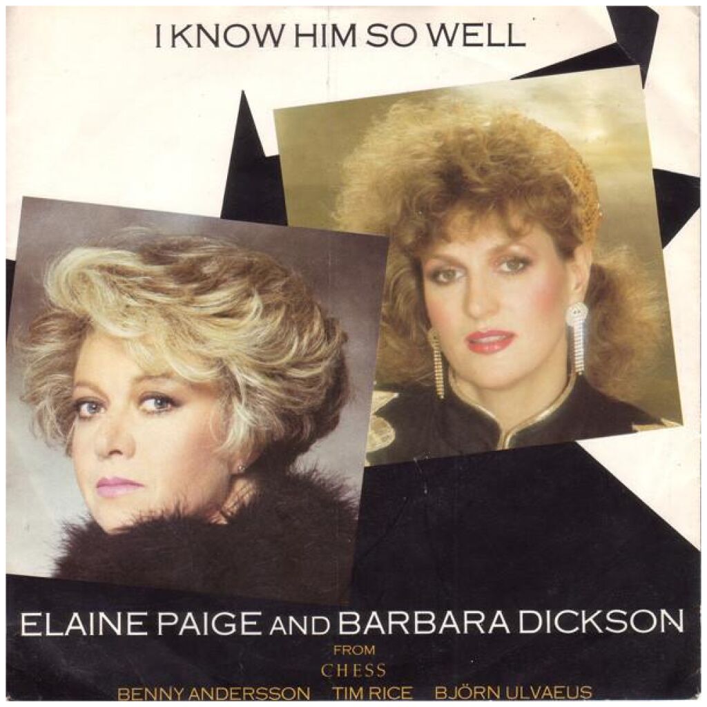 Elaine Paige And Barbara Dickson - I Know Him So Well (7, Single)