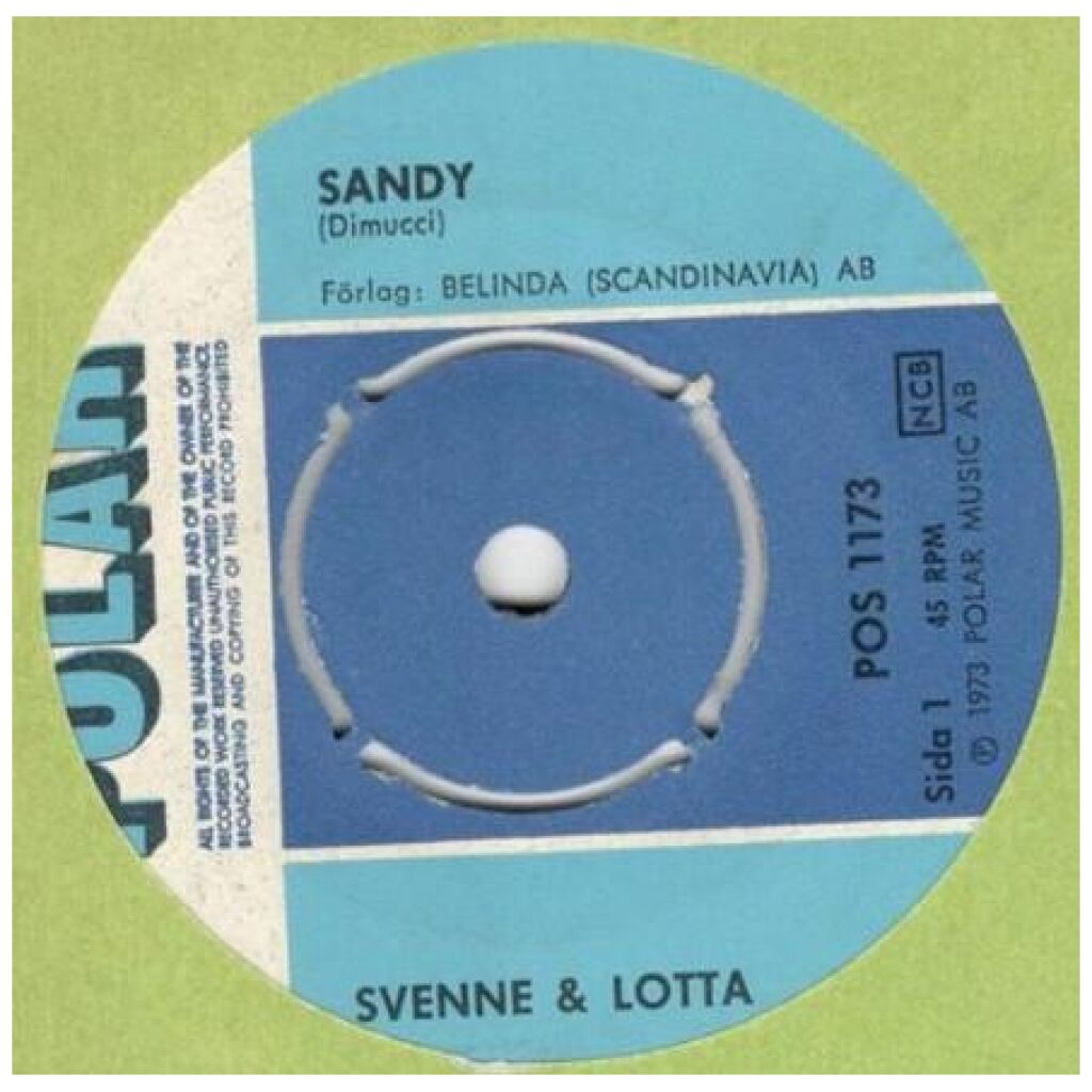 Svenne & Lotta - Sandy (7, Single, 4-P)