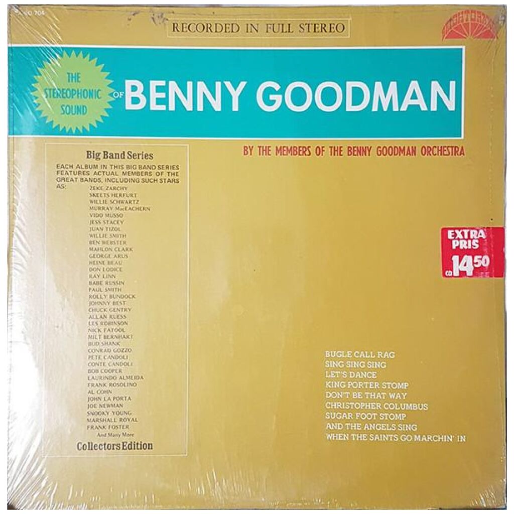 The Members Of The Benny Goodman Orchestra* - The Stereophonic Sound Of Benny Goodman (LP, Comp)