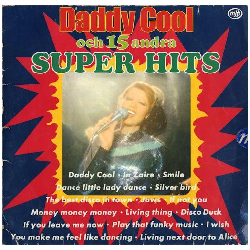 Various - Daddy Cool Och 15 Andra Super Hits (LP, Comp)