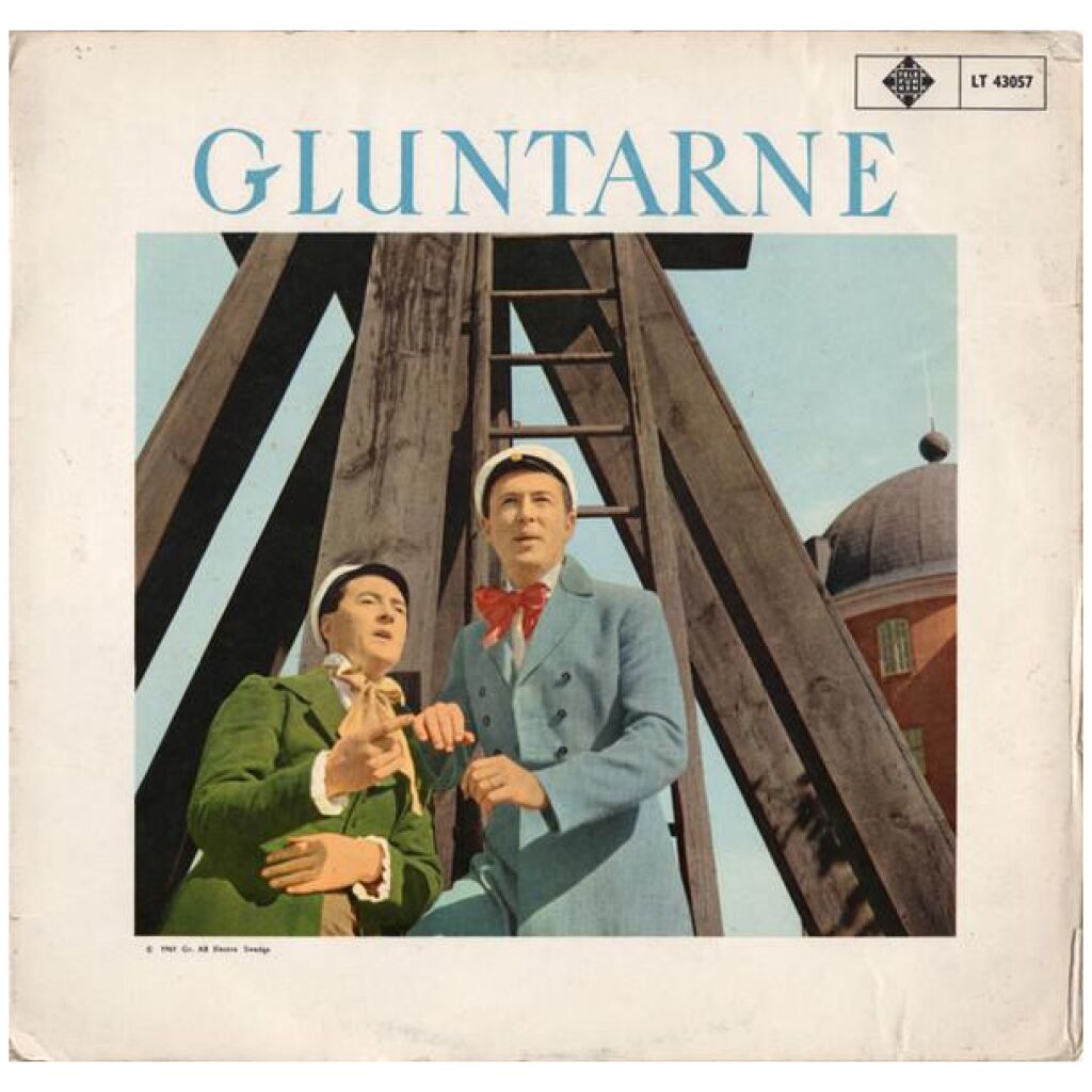 Gunnar Wennerberg, Richard Ringmar, Carl-Olof Jacobson - Gluntarne (LP, Album, Mono)