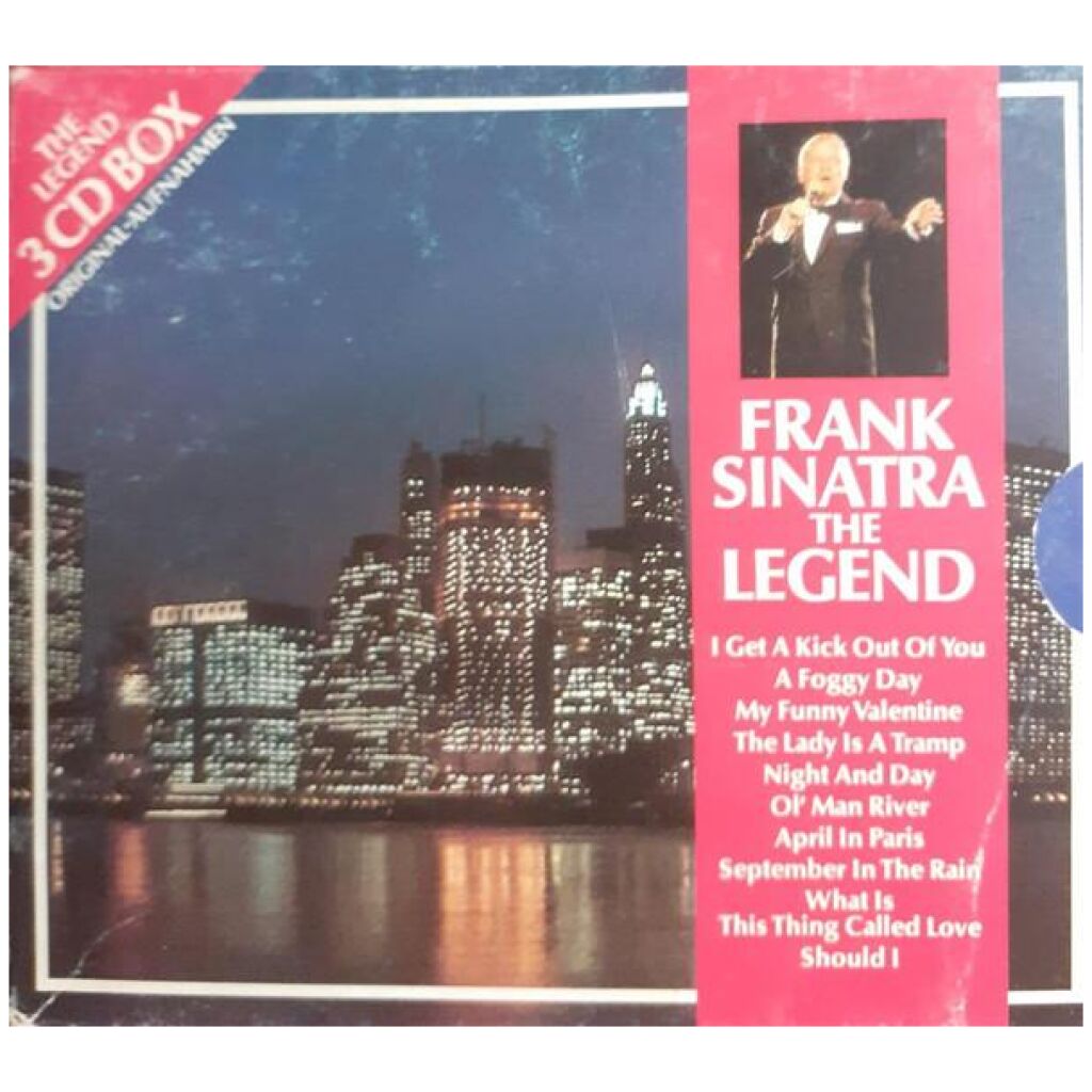Frank Sinatra - Legendary Concerts Vol. 1-3 (Box, Comp + 3xCD, Comp)