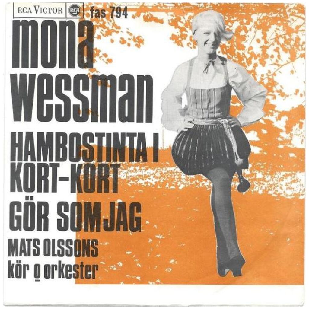 Mona Wessman - Hambostinta I Kort-Kort / Gör Som Jag (7)