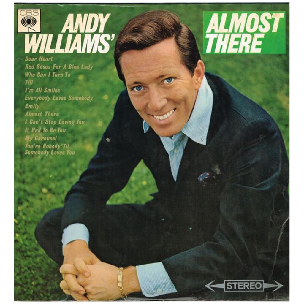 Andy Williams - Almost There (LP, Album, Fli)