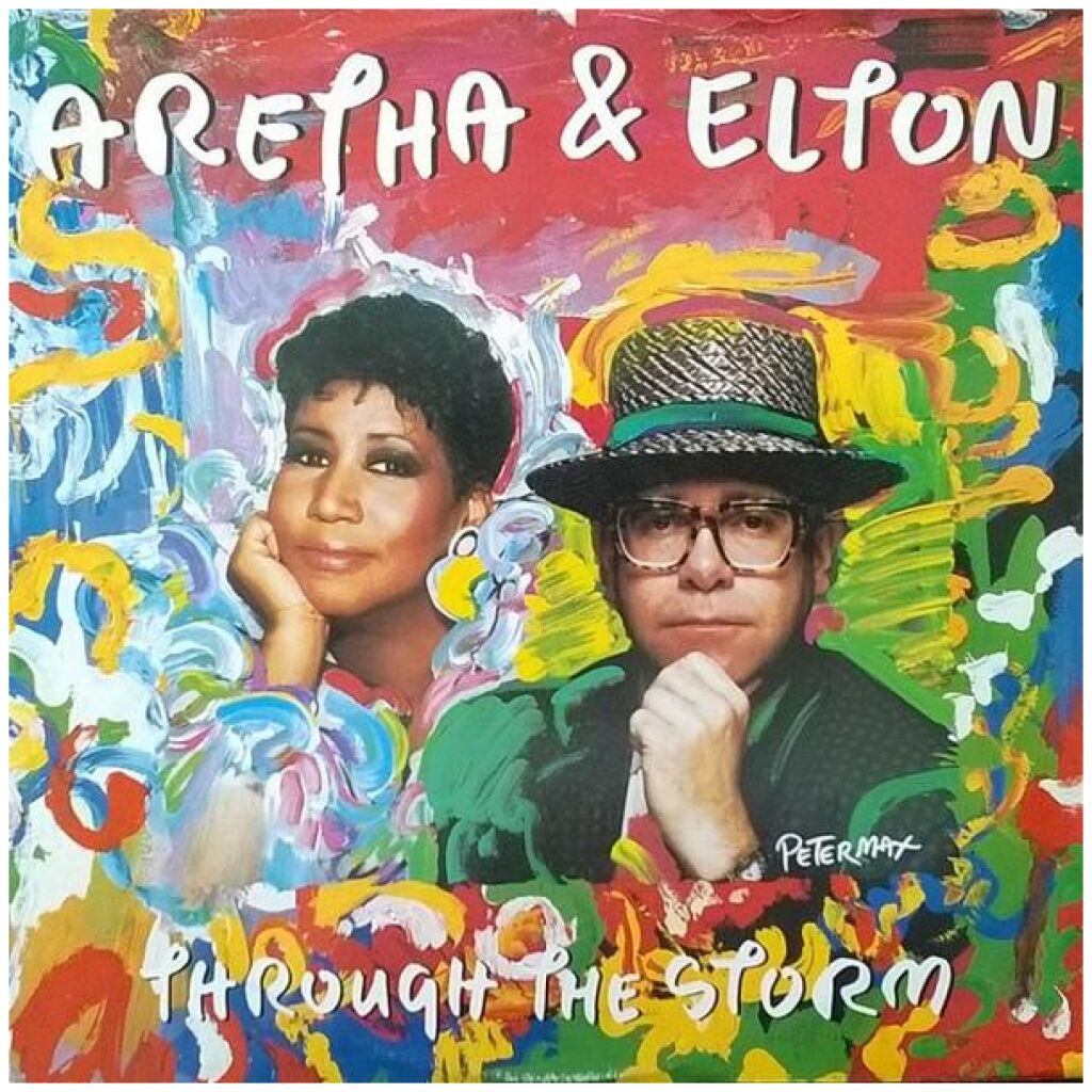 Aretha* & Elton* - Through The Storm (12, Maxi)