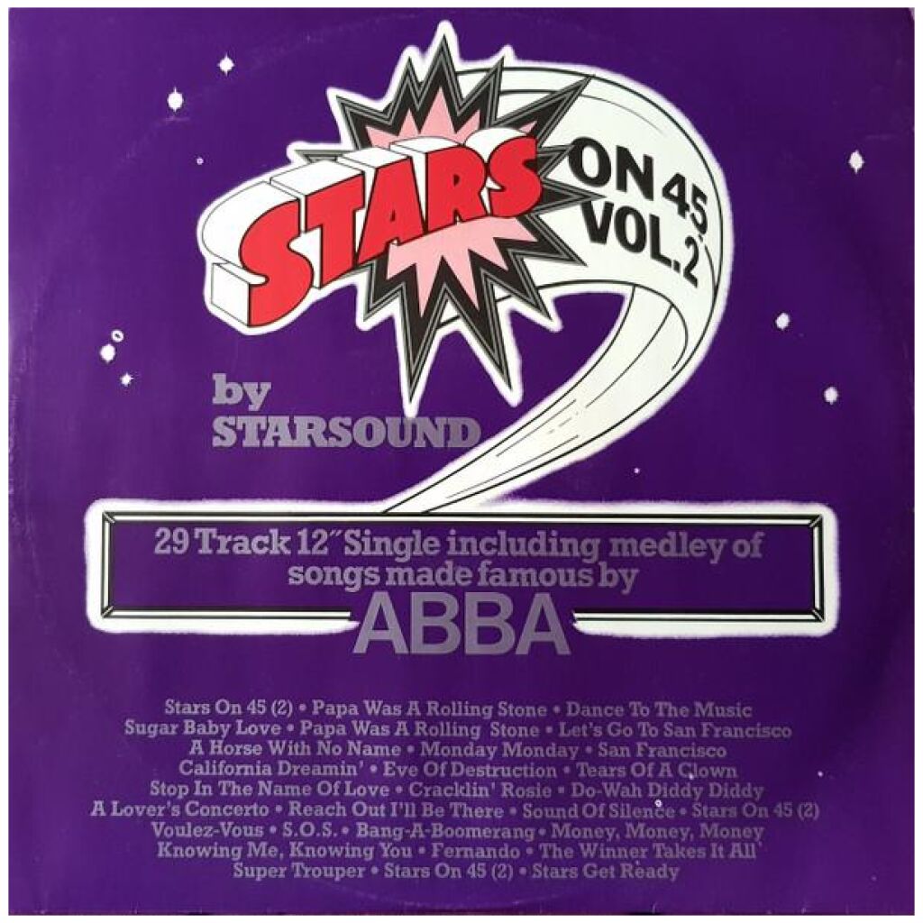 Starsound* - Stars On 45 Vol.2 (12, Single)