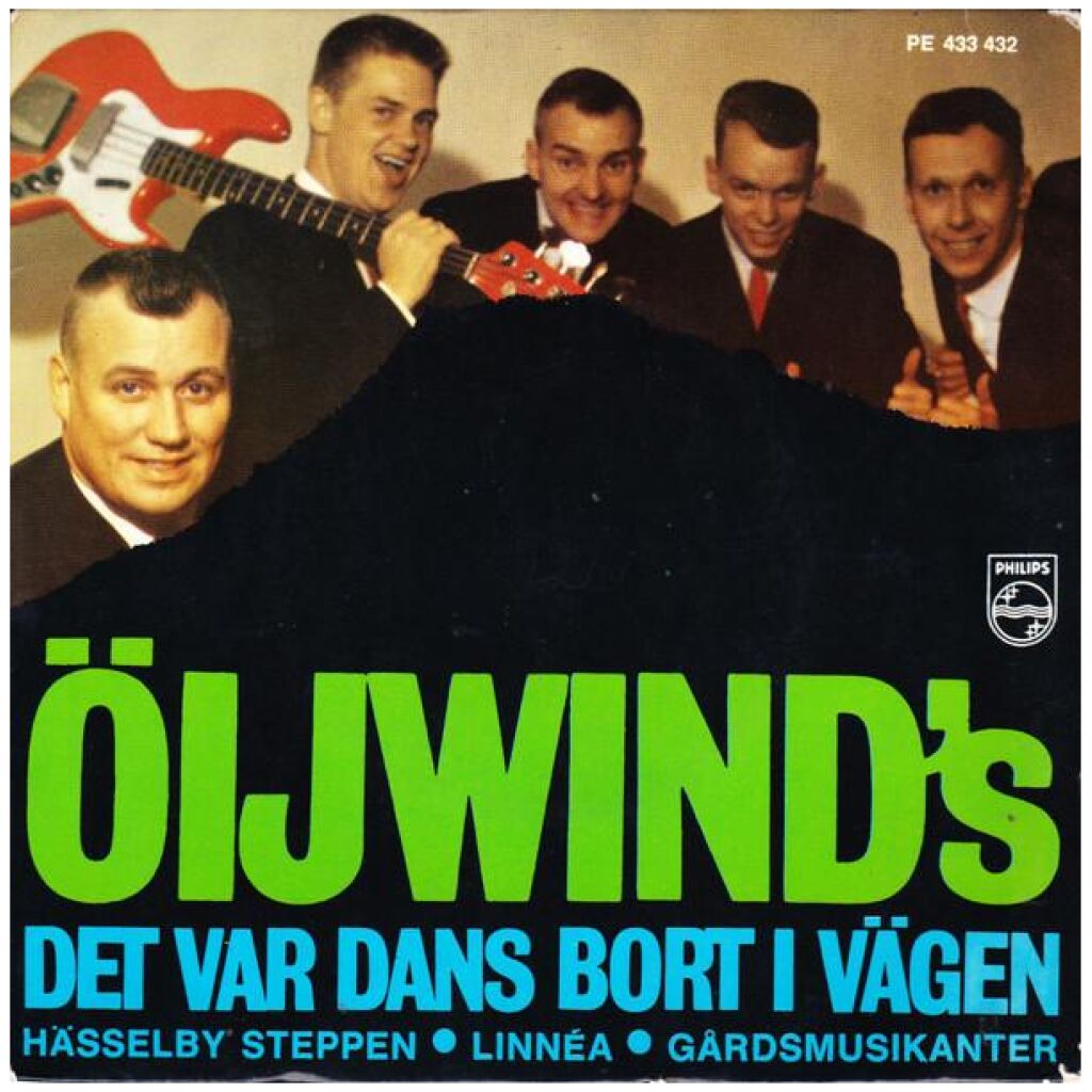 Öijwinds* Med Lars Snaggen Söderström* - Det Var Dans Bort I Vägen (7, EP, Mono)