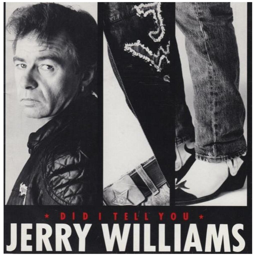 Jerry Williams (3) - Did I Tell You (7, Single, RP)