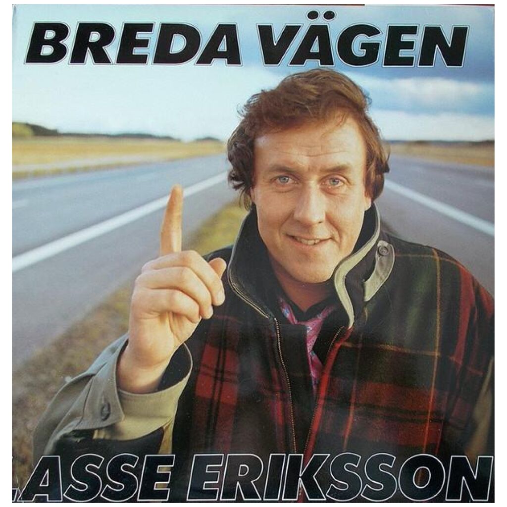 Lasse Eriksson - Breda Vägen (LP, Album)