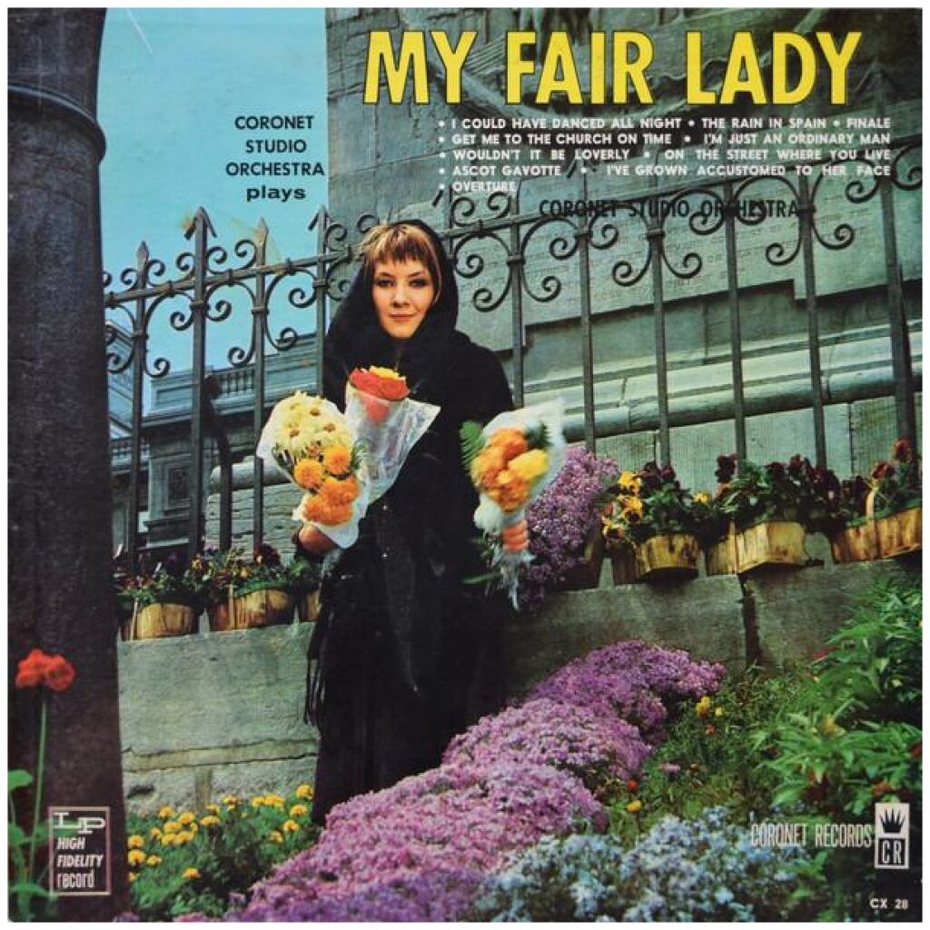 Coronet Studio Orchestra - My Fair Lady (LP, Album, Mono)