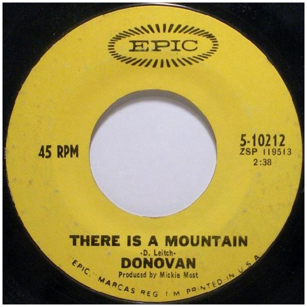 Donovan - There Is A Mountain (7, Styrene, Pit)