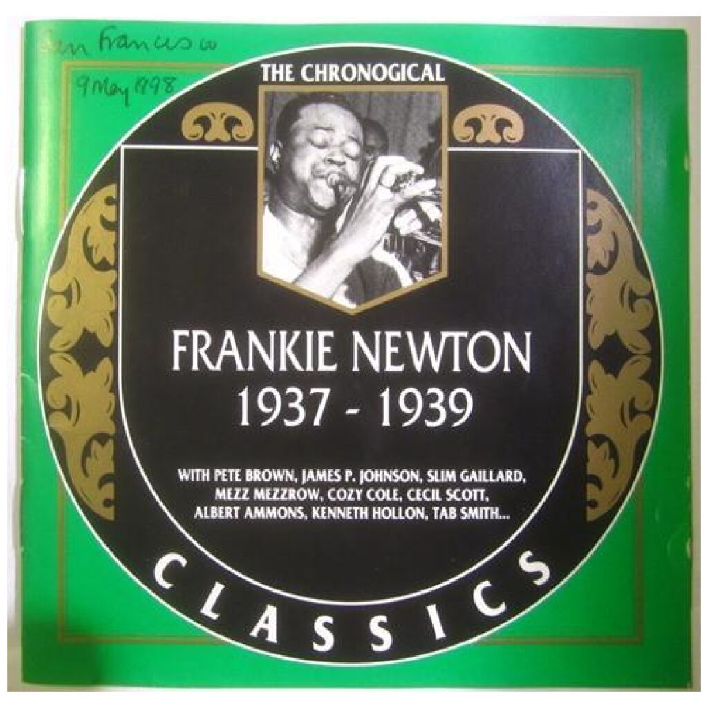 Frankie Newton* - 1937-1939 (CD, Comp)