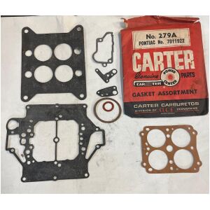 Rep.sats förgasare Carter Pontiac V8 1956 , Carter 279A 7011922 NOS