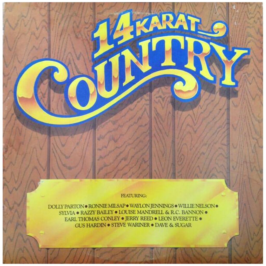 Various - 14 Karat Country (LP, Comp)