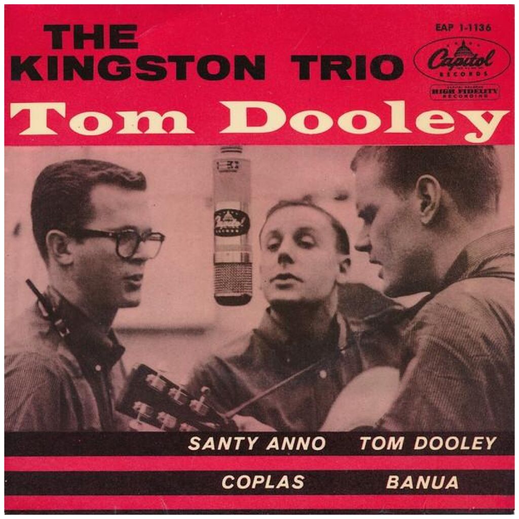 The Kingston Trio* - Tom Dooley (7, EP)