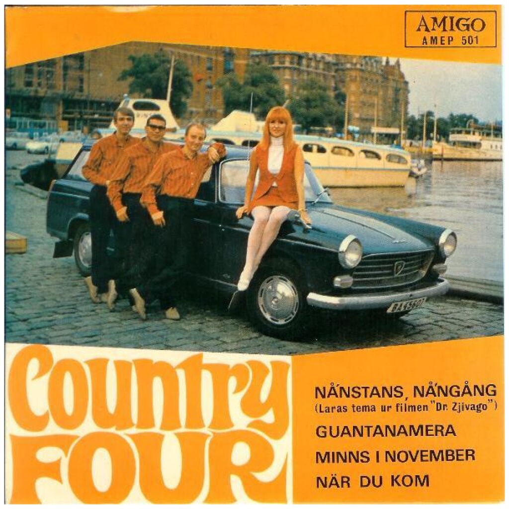 Country Four - Nånstans, Nångång / Guantanamera / Minns I November / När Du Kom (7, EP)