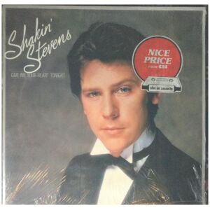 Shakin Stevens - Give Me Your Heart Tonight (LP, Album, RE)>