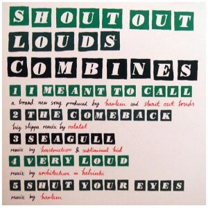 Shout Out Louds - Combines (CD, EP)