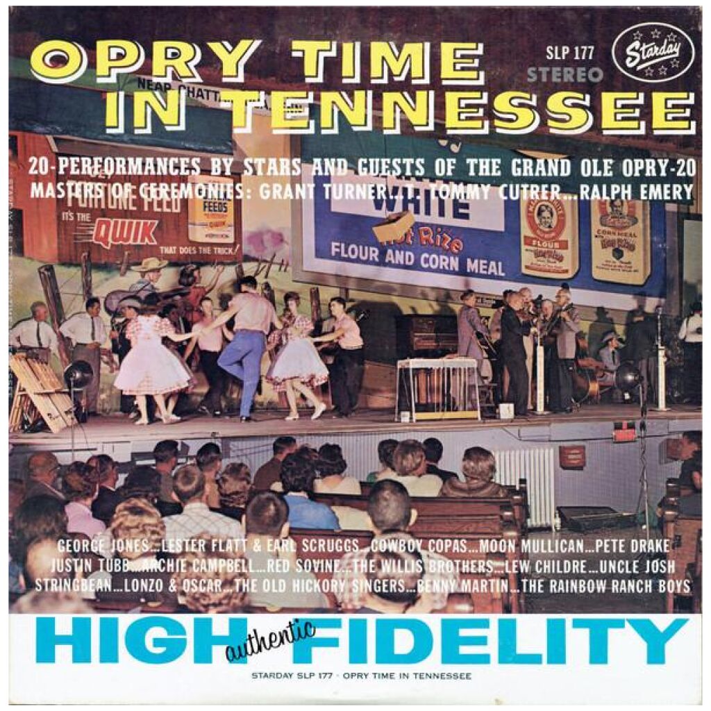 Various - Opry Time In Tennessee (LP, Album, RE)