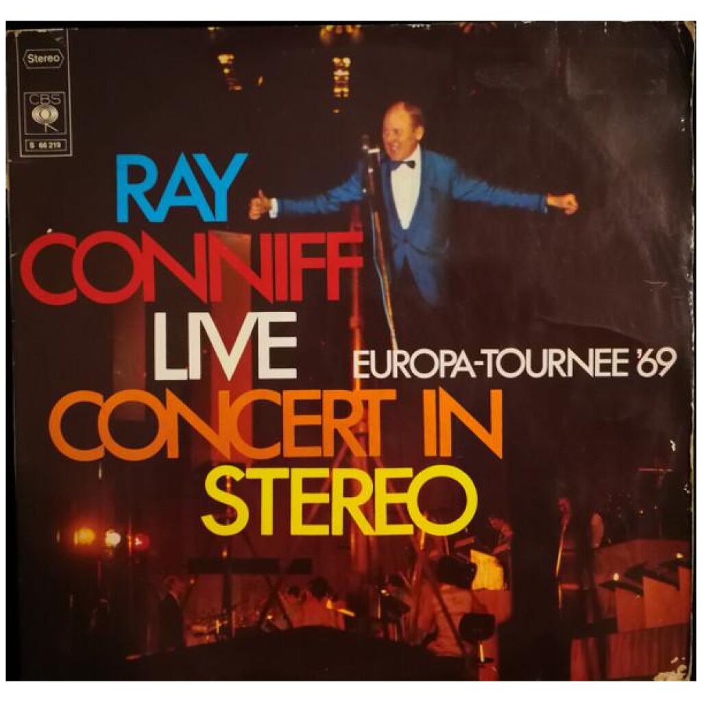 Ray Conniff - Live Concert In Stereo / Europa Tournee 69 (2xLP, Album)>