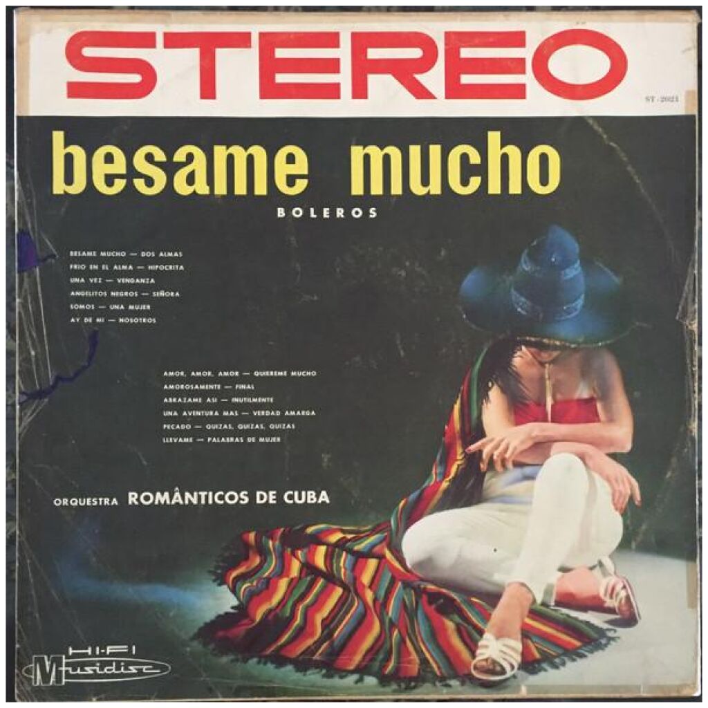 Orquestra Românticos De Cuba - Besame Mucho (LP)
