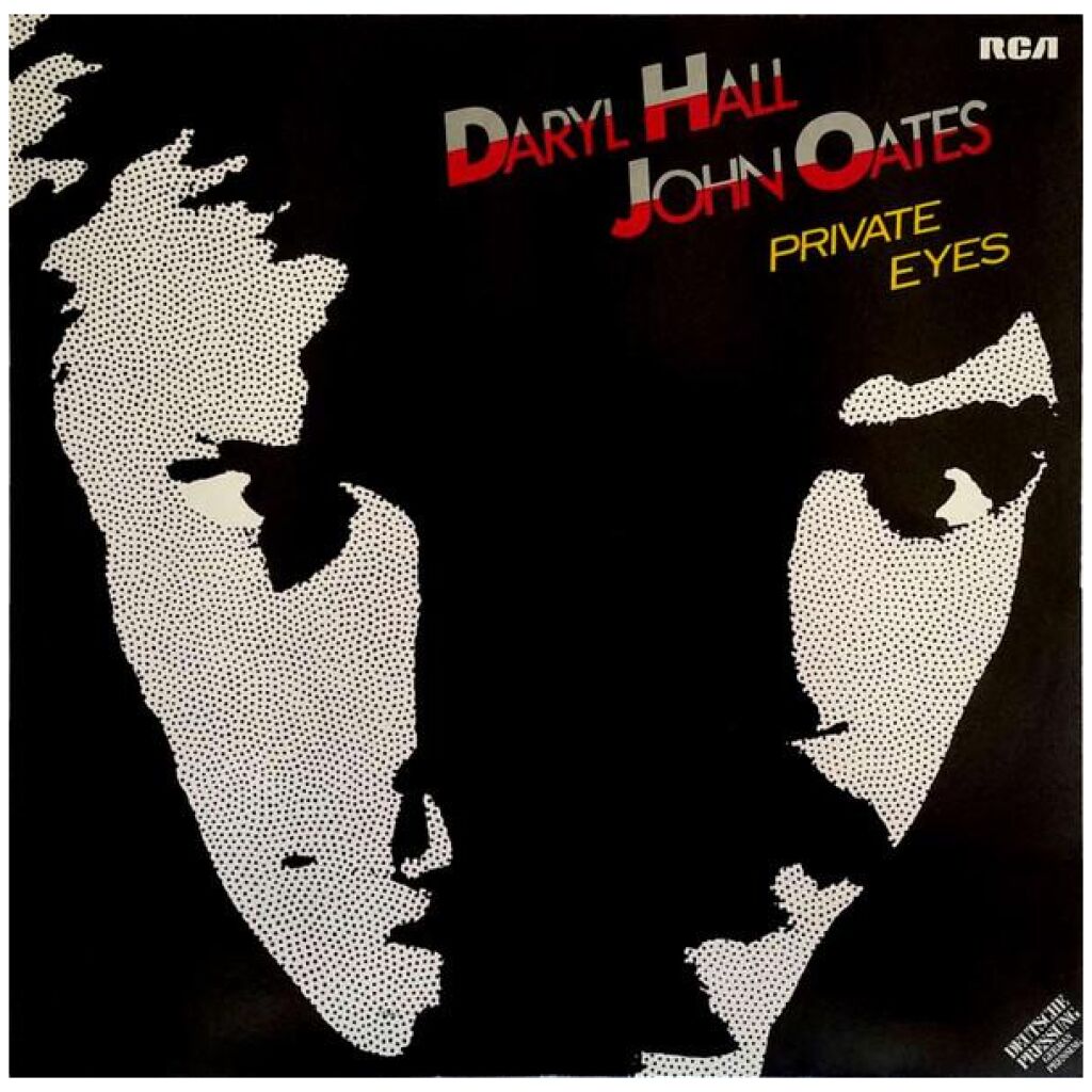Daryl Hall & John Oates - Private Eyes (LP, Album, Ora)