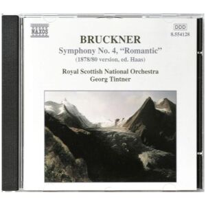 Bruckner* - Royal Scottish National Orchestra, Georg Tintner - Symphony No. 4, Romantic (1878/80 Version, Ed. Haas) (CD)