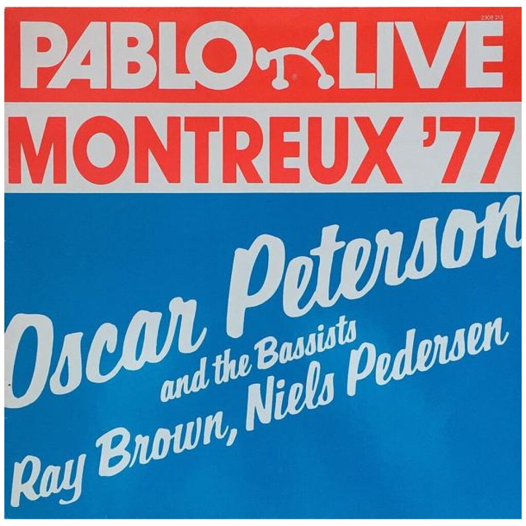 Oscar Peterson And The Bassists Ray Brown, Niels Pedersen* - Montreux 77 (LP, Album)>