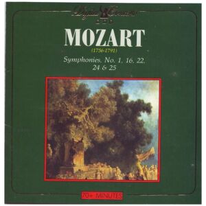 Mozart* - Symphonies Nº. 1, 16, 22, 24 & 25 (CD, Album)