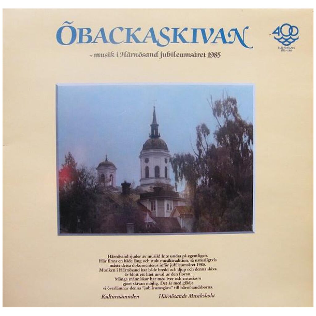 Various - Öbackaskivan (LP, Album)