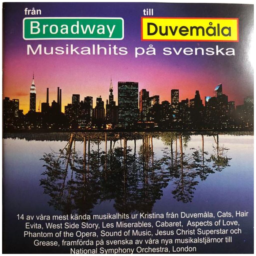 Various - Från Broadway Till Duvemåla (Musikalhits På Svenska) (CD, Comp)