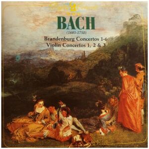 Bach* - Brandenburg Concertos 1, 2 & 3 / Violin Concerto No. 1 (CD, Comp)