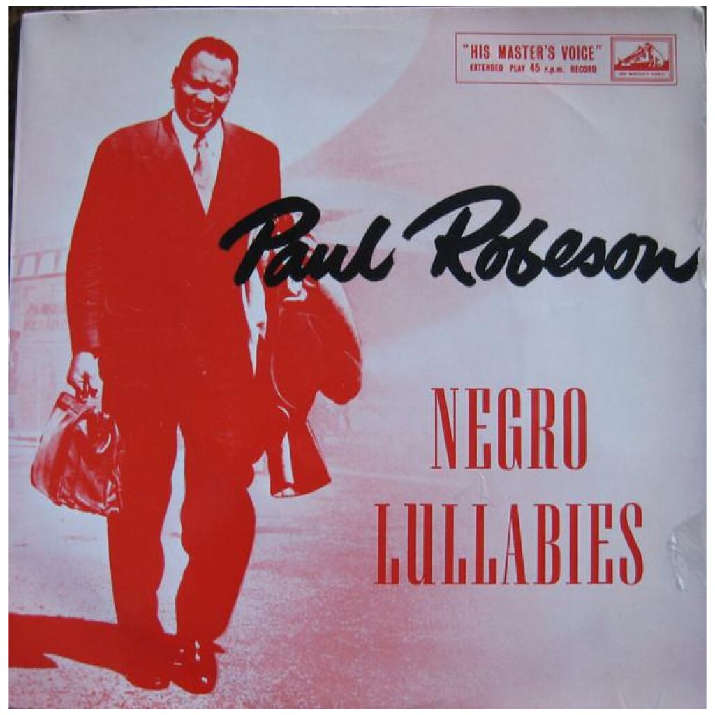Paul Robeson - Negro Lullabies (7, EP)
