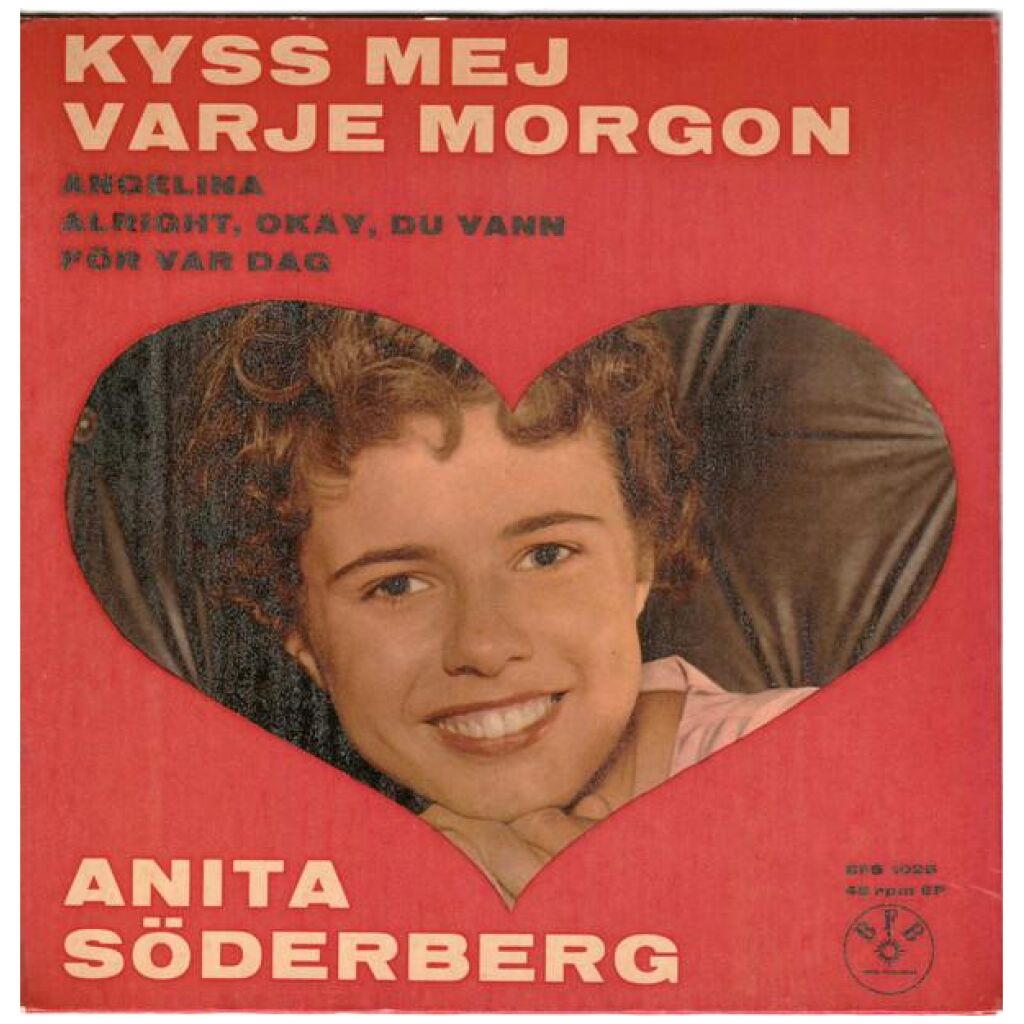 Anita Söderberg (2) - Kyss Mej Varje Morgon (7, EP)