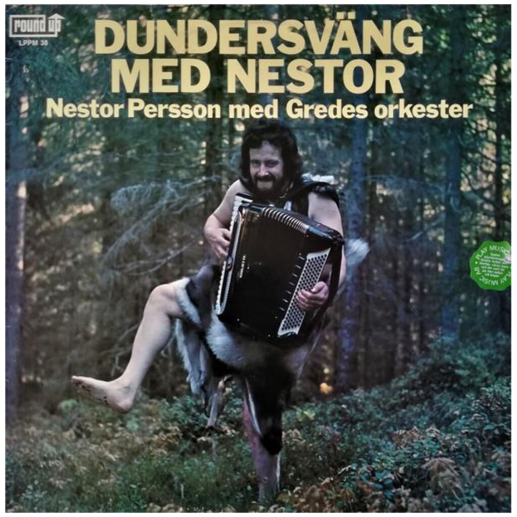 Nestor Persson Med Gredes Orkester - Dundersväng (LP)