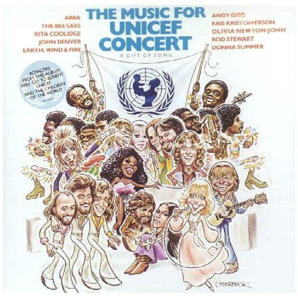 Various - The Music For Unicef Concert - A Gift Of Song (LP, Comp)