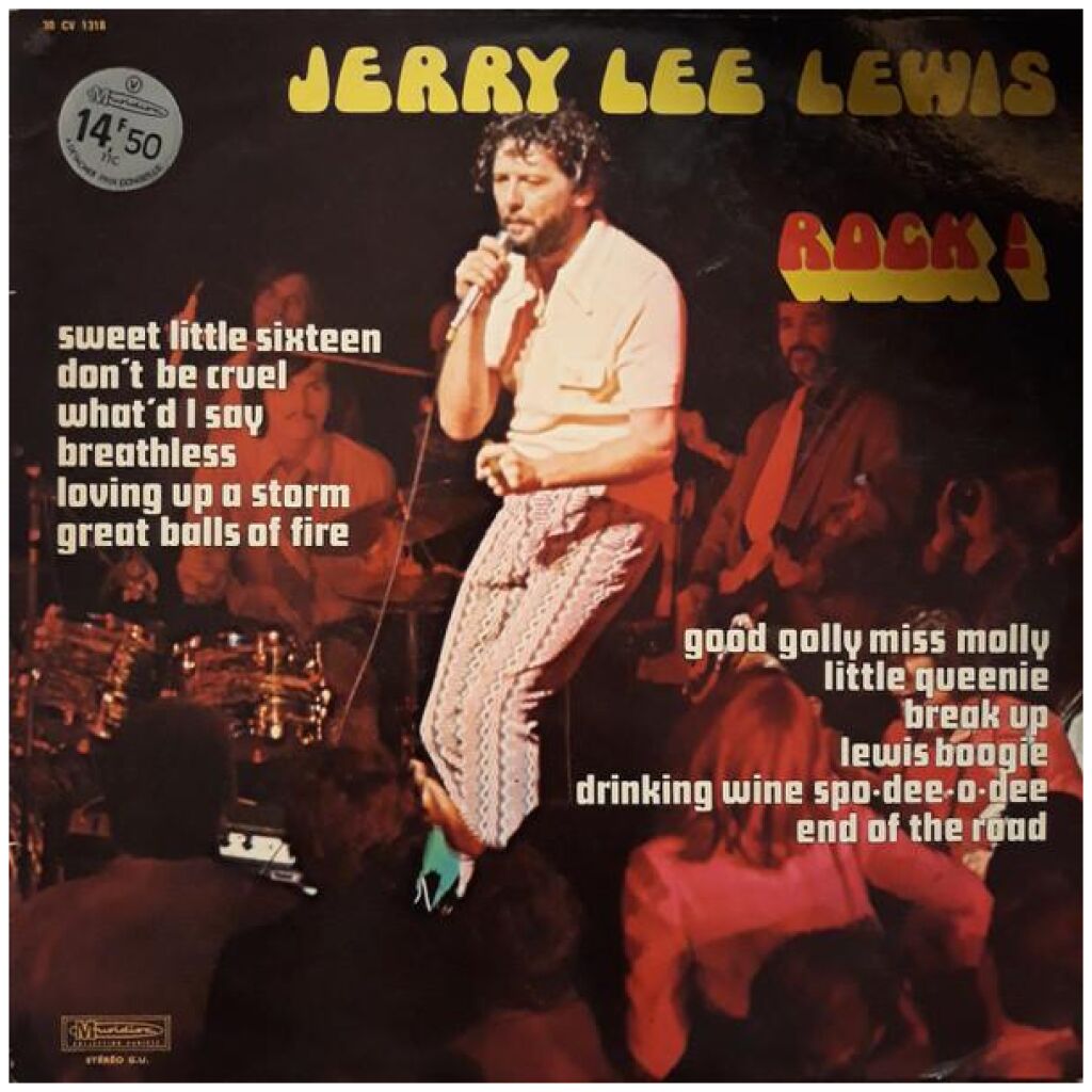 Jerry Lee Lewis - Rock! (LP, Comp)