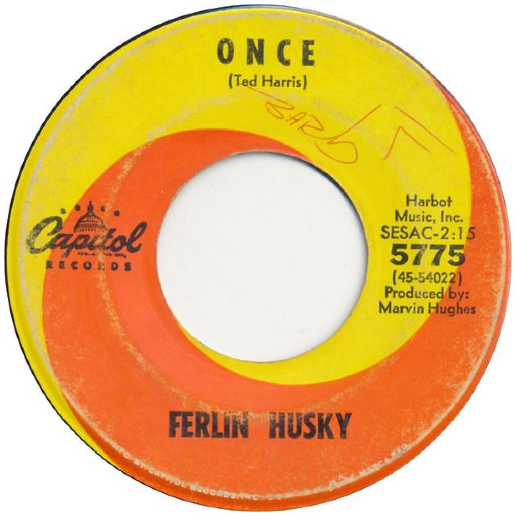 Ferlin Husky - Once / Why Do I Put Up With You (7, Single, Scr)