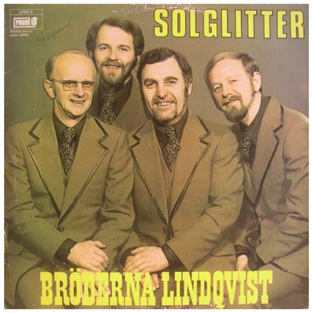 Bröderna Lindqvist - Solglitter (LP, Album)