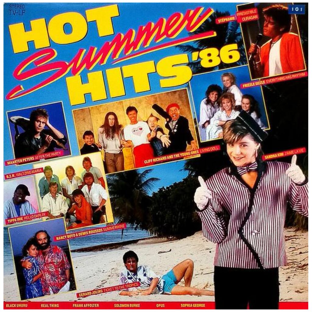 Various - Hot Summer Hits 86 (LP, Comp)>
