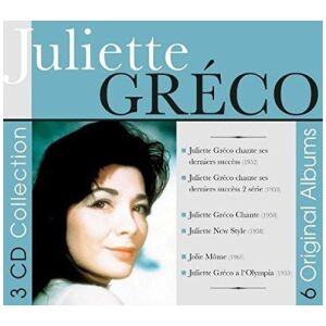 Juliette Gréco - 3 CD Collection - 6 Original Albums (3xCD, Comp)